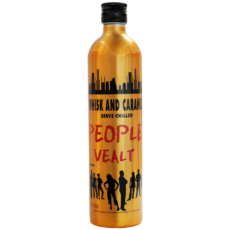 WHISKY CARAMEL PEOPLE ALUMINIO 70 CL.