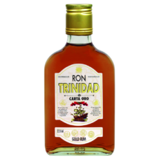 PETACA RON TRINIDAD ORO CR 35 CL.